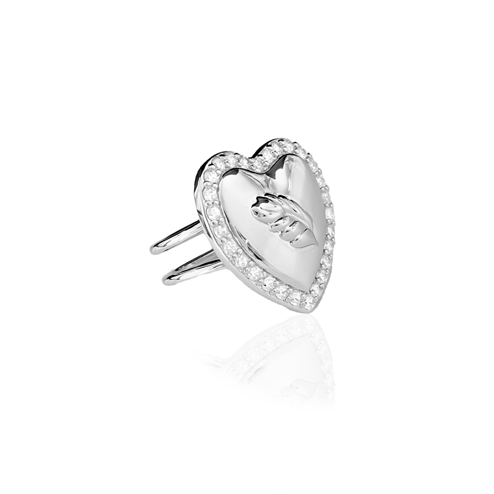 HEART OF MISTLETOE Ring