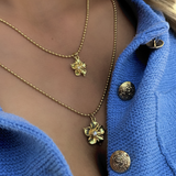 LA FLEUR DOUBLE NECKLACE