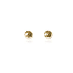 GOLF BALL STUD EARRINGS