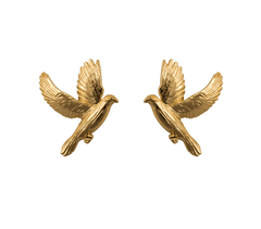 IOAKU Earrings Dove Gold