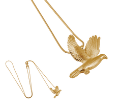 IOAKU Necklace Mini Dove Gold